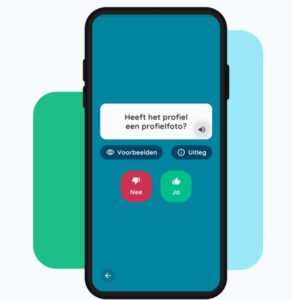 De app Nep Echt! maakt jongeren met een lvb online zelfredzamer