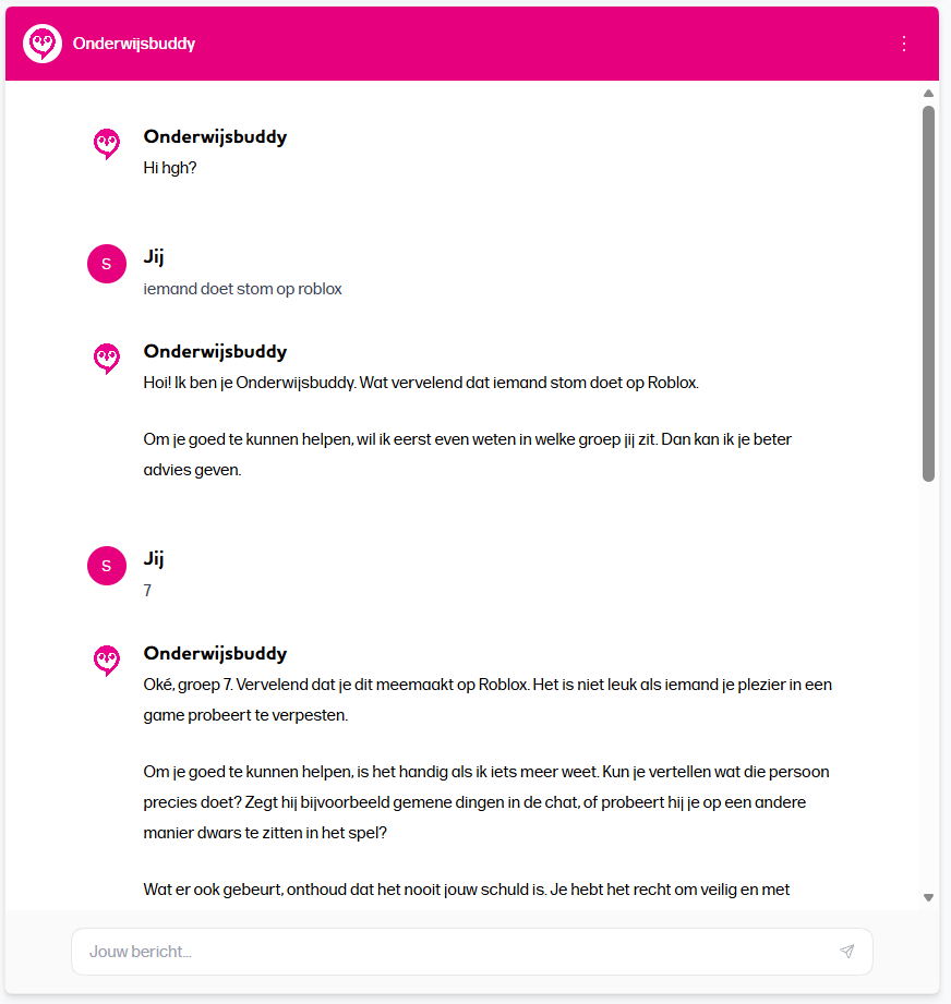 Website van De generatiebrug. De AI-vraagbaak van OSG Twente - Stimuleringsregeling 2025